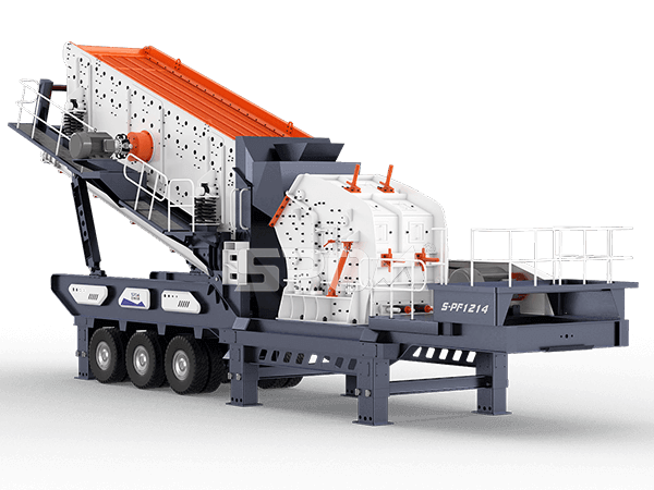 Mobile Impact Crushing Plant